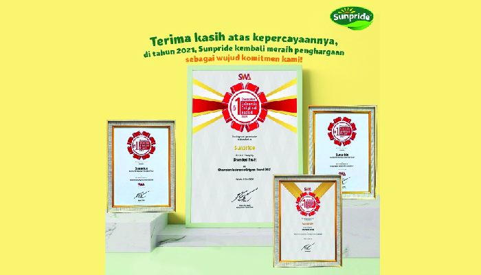 Sunpride Again Wins “Best Branded Fruit” Award from IOB for the 4th Time