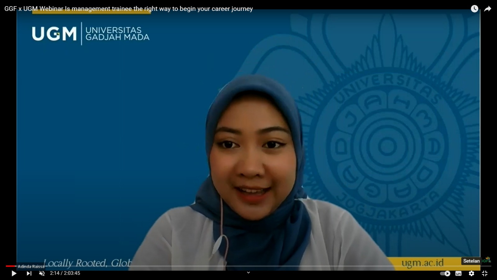 GGF and UGM Hold Career Seminar