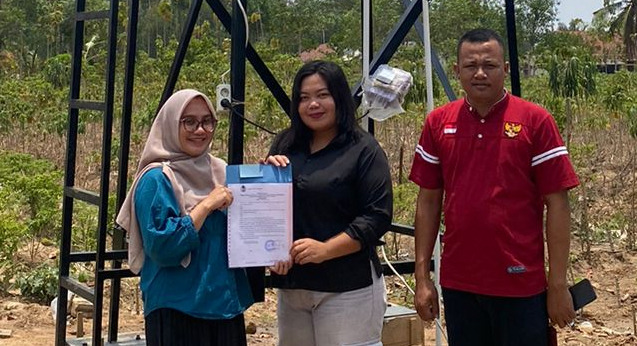 PT GGP Helps the Clean Water Needs of Gunung Agung Residents
