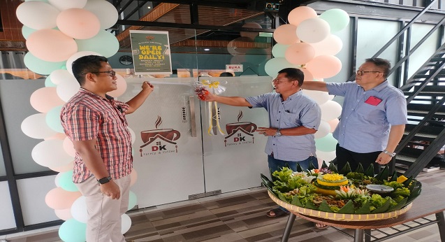 KDK Resmikan Unit Usaha Kafetaria di Area OSS