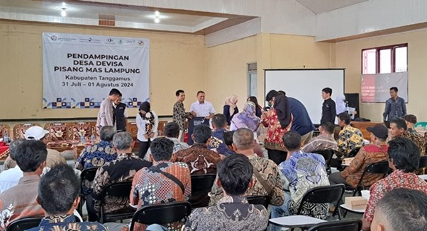 LPEI Inaugurates Pisang Mas Tanggamus Foreign Exchange Village