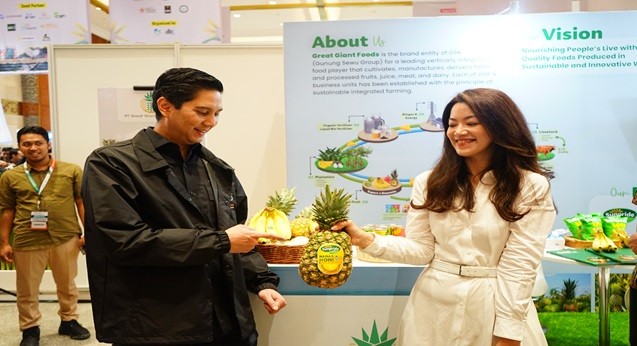 GGF Opens Exhibition Booth at Indonesian Young Farmers National Working Meeting